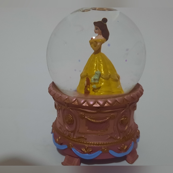 Disney's Belle Beauty & The Beast  Mini Snow globe. 3 inchs tall - Picture 4 of 5